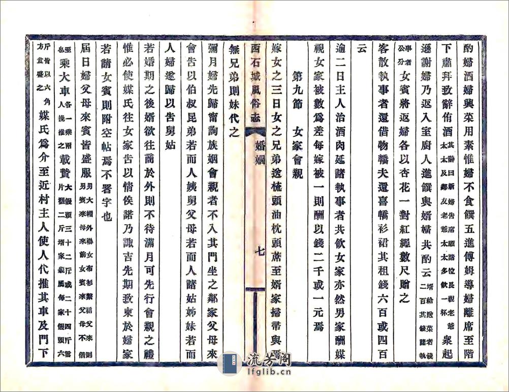 西石城风俗志（光绪） - 第14页预览图