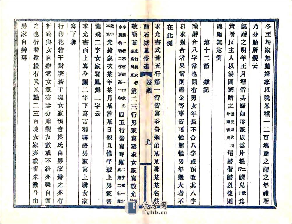 西石城风俗志（光绪） - 第16页预览图