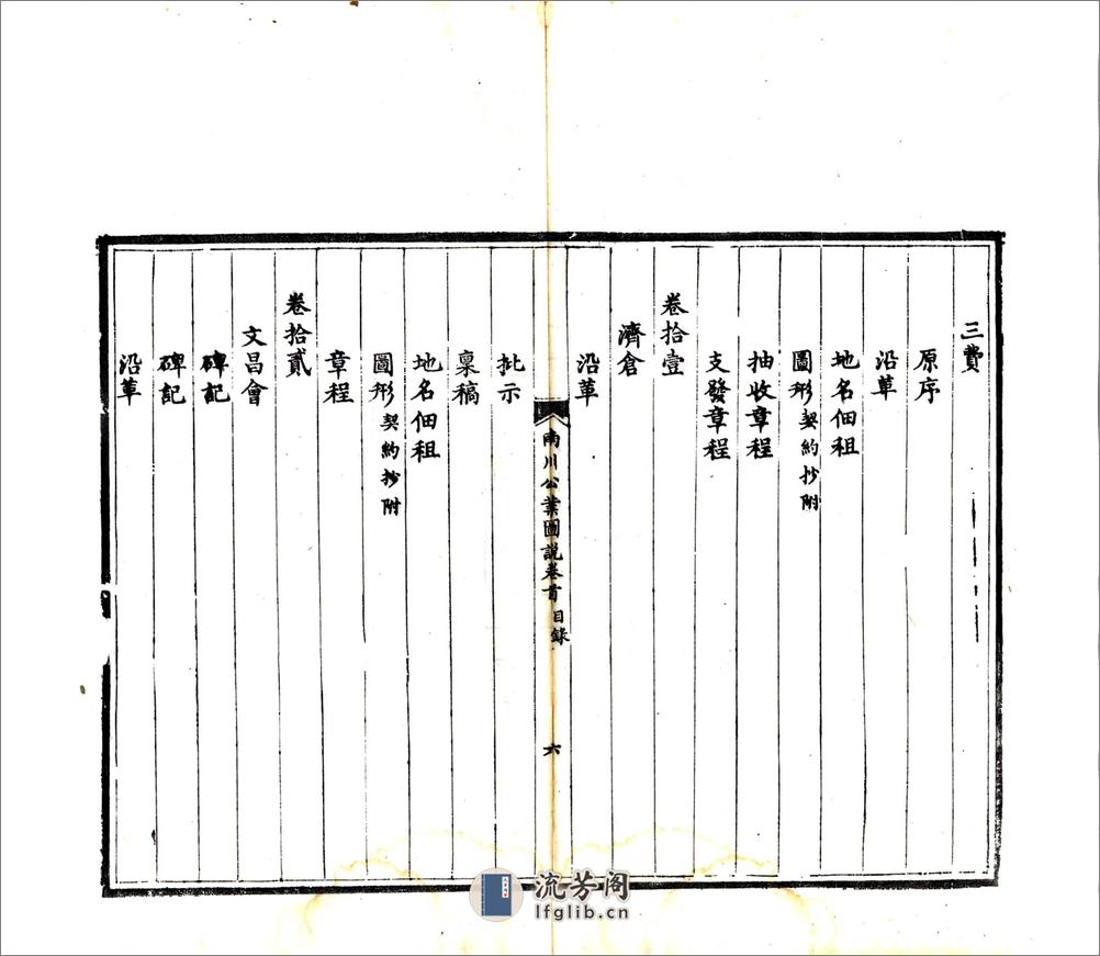 南川公业图说（光绪） - 第7页预览图