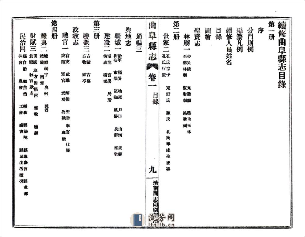 续修曲阜县志（民国） - 第11页预览图