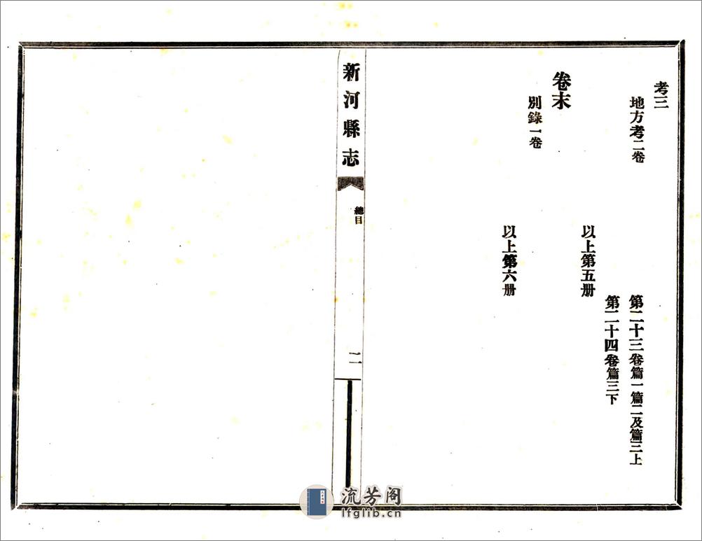 新河县志（民国） - 第13页预览图