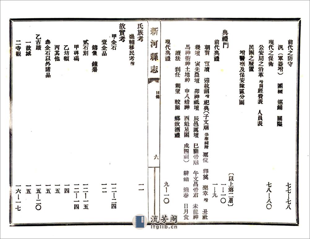 新河县志（民国） - 第19页预览图