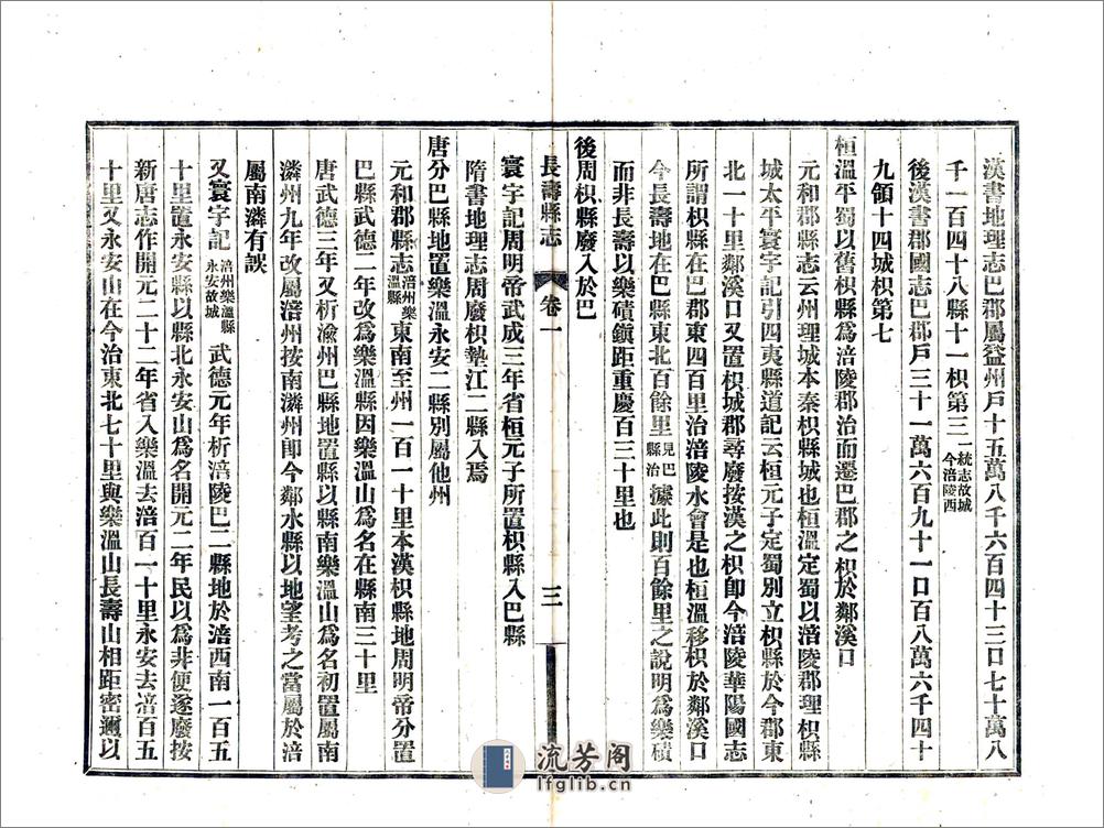 长寿县志（民国） - 第10页预览图