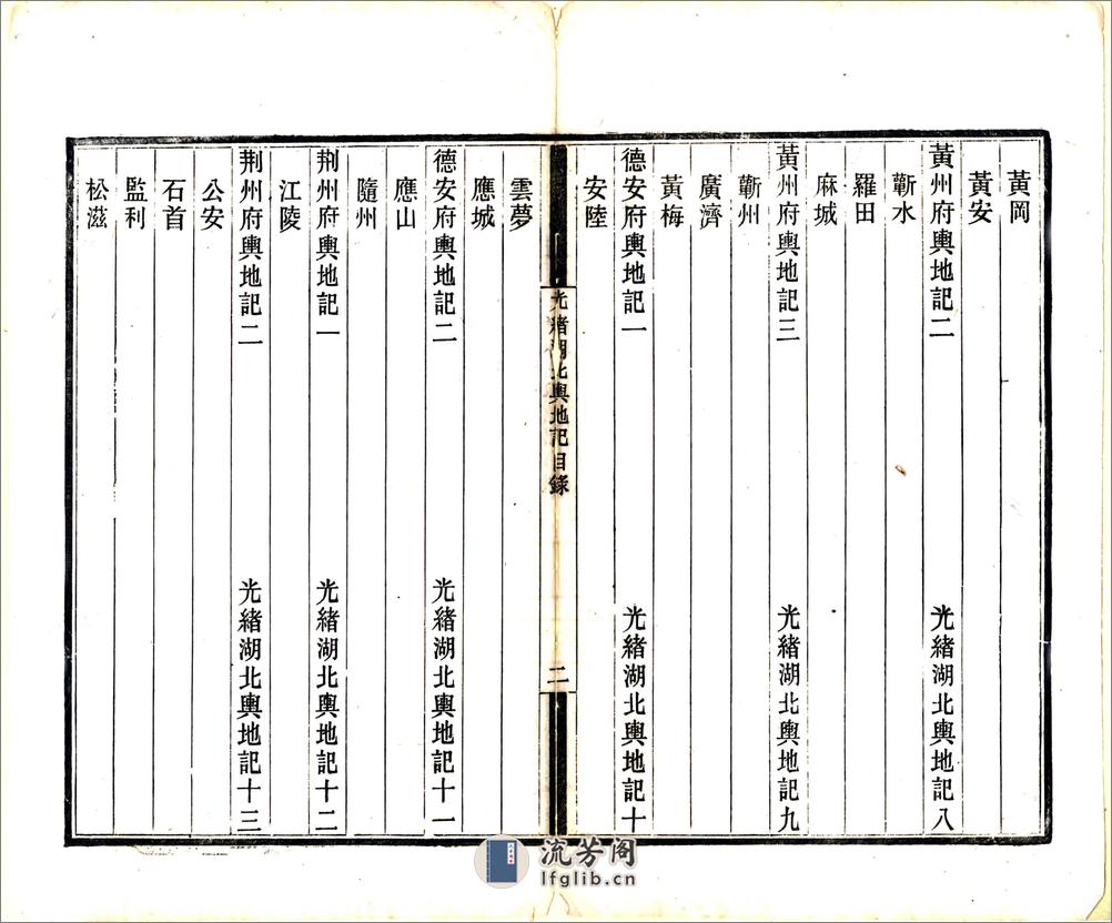 光绪湖北舆地记卷01-12 - 第4页预览图