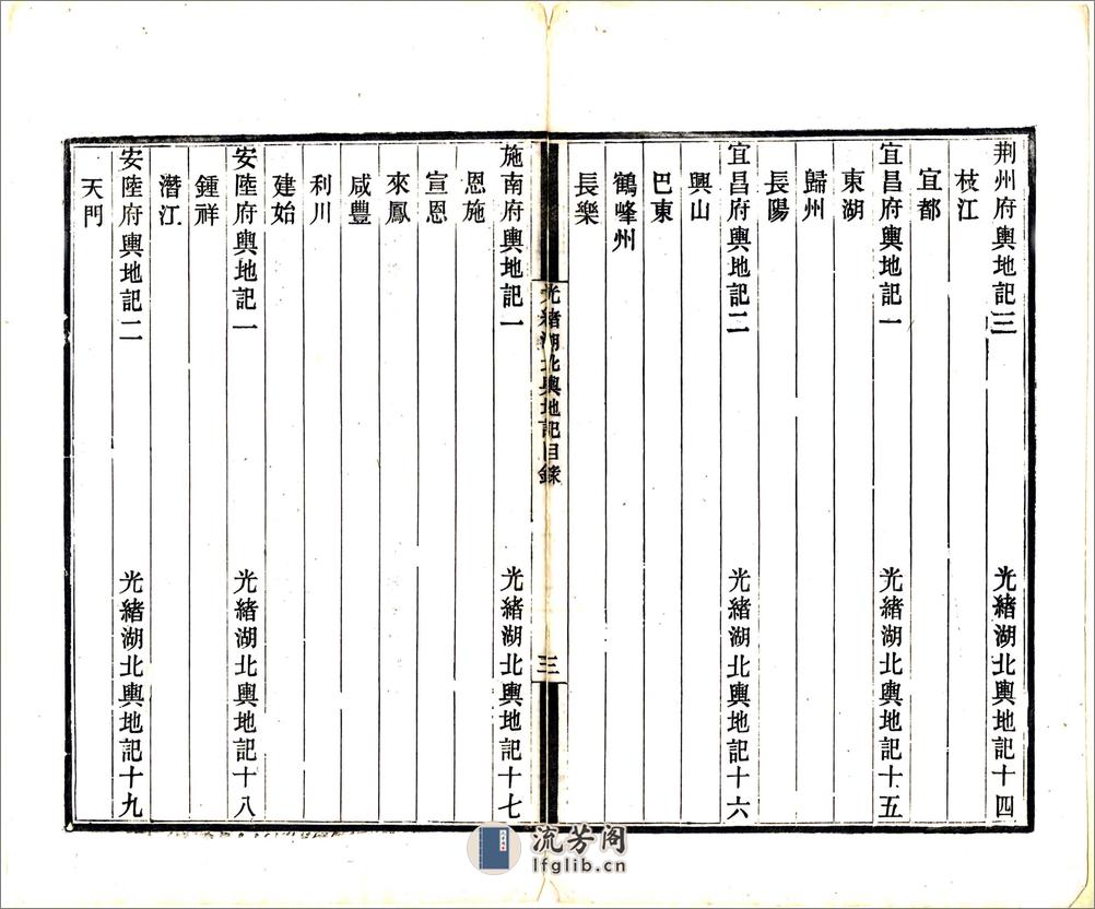 光绪湖北舆地记卷01-12 - 第5页预览图