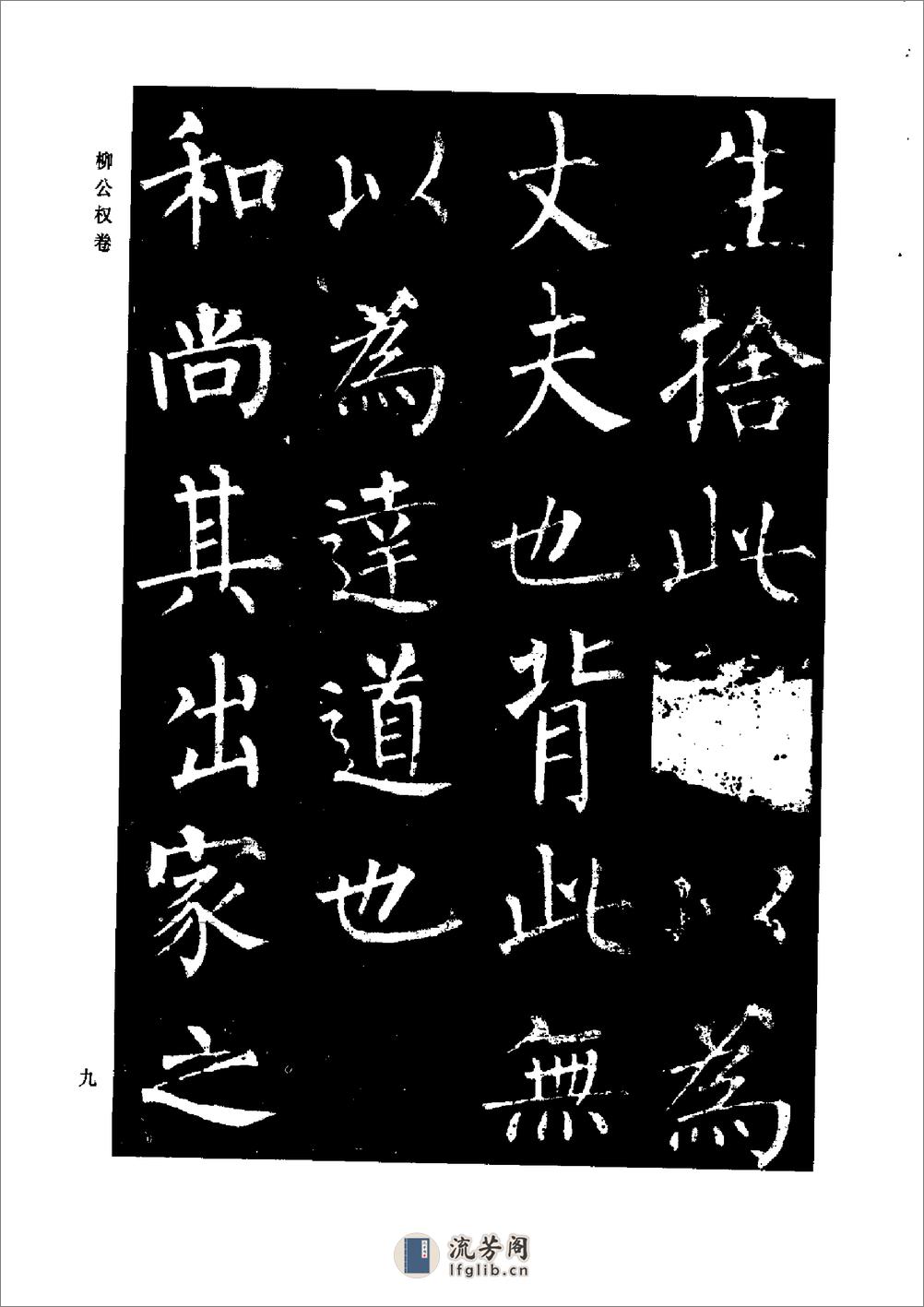 颜柳欧赵书法合集·柳公权 卷 - 第13页预览图
