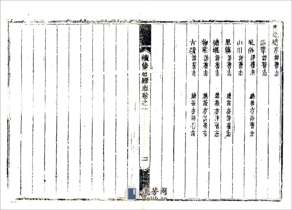 续修息县志（光绪） - 第9页预览图