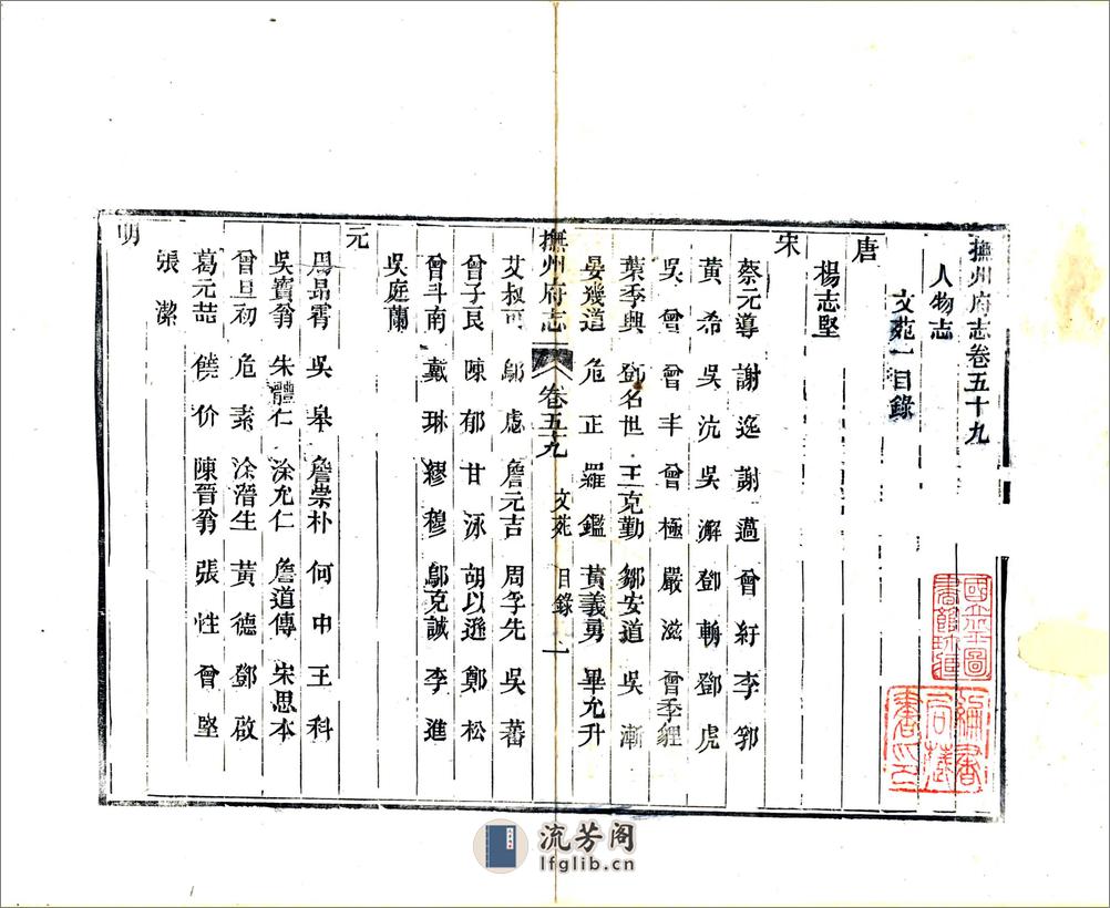 抚州府志（光绪）卷58-86 - 第13页预览图