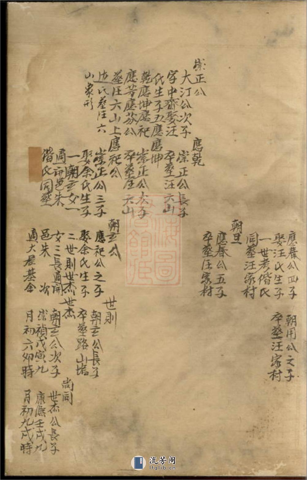 龙怀德堂徐氏宗谱：不分卷：[遂安] - 第10页预览图