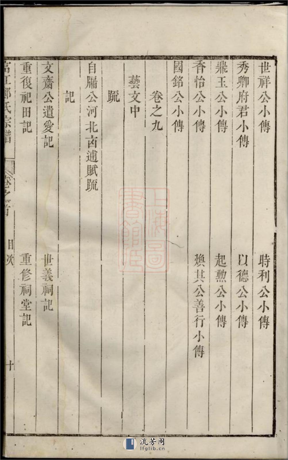 富江郑氏宗谱：十卷，首一卷：[遂安] - 第20页预览图
