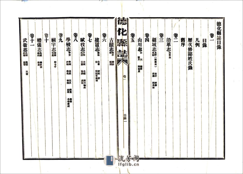 德化县志（民国） - 第7页预览图