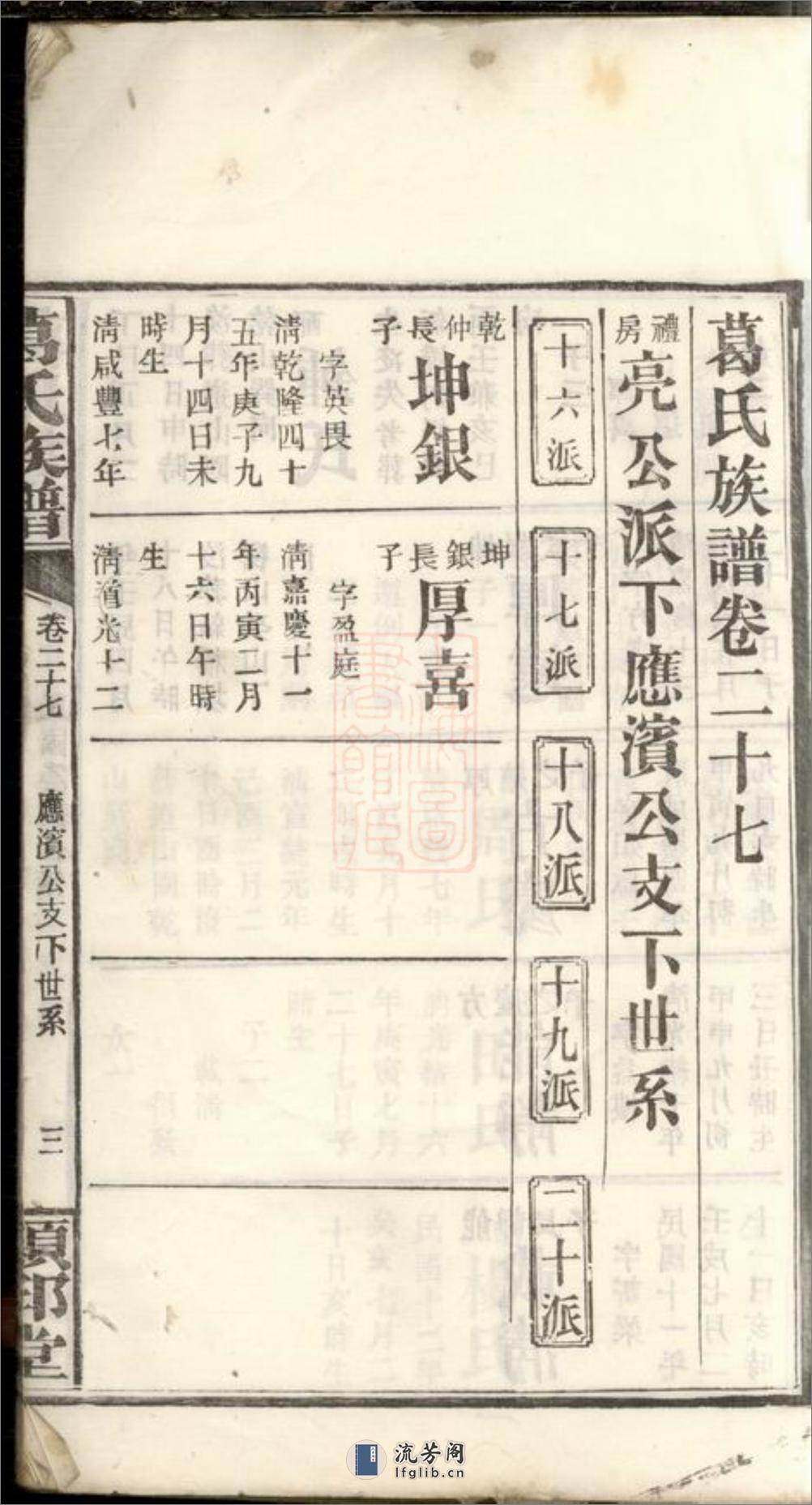 葛氏族谱 - 第7页预览图