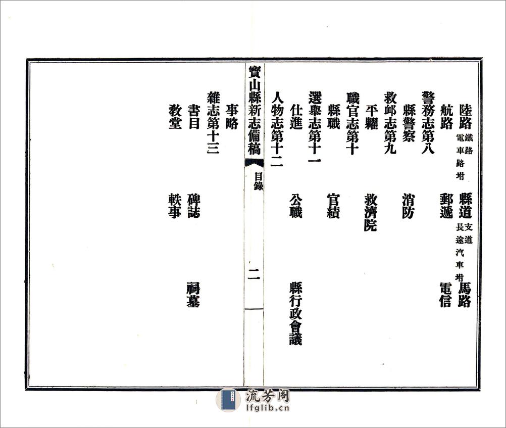 宝山县新志备稿（民国） - 第7页预览图