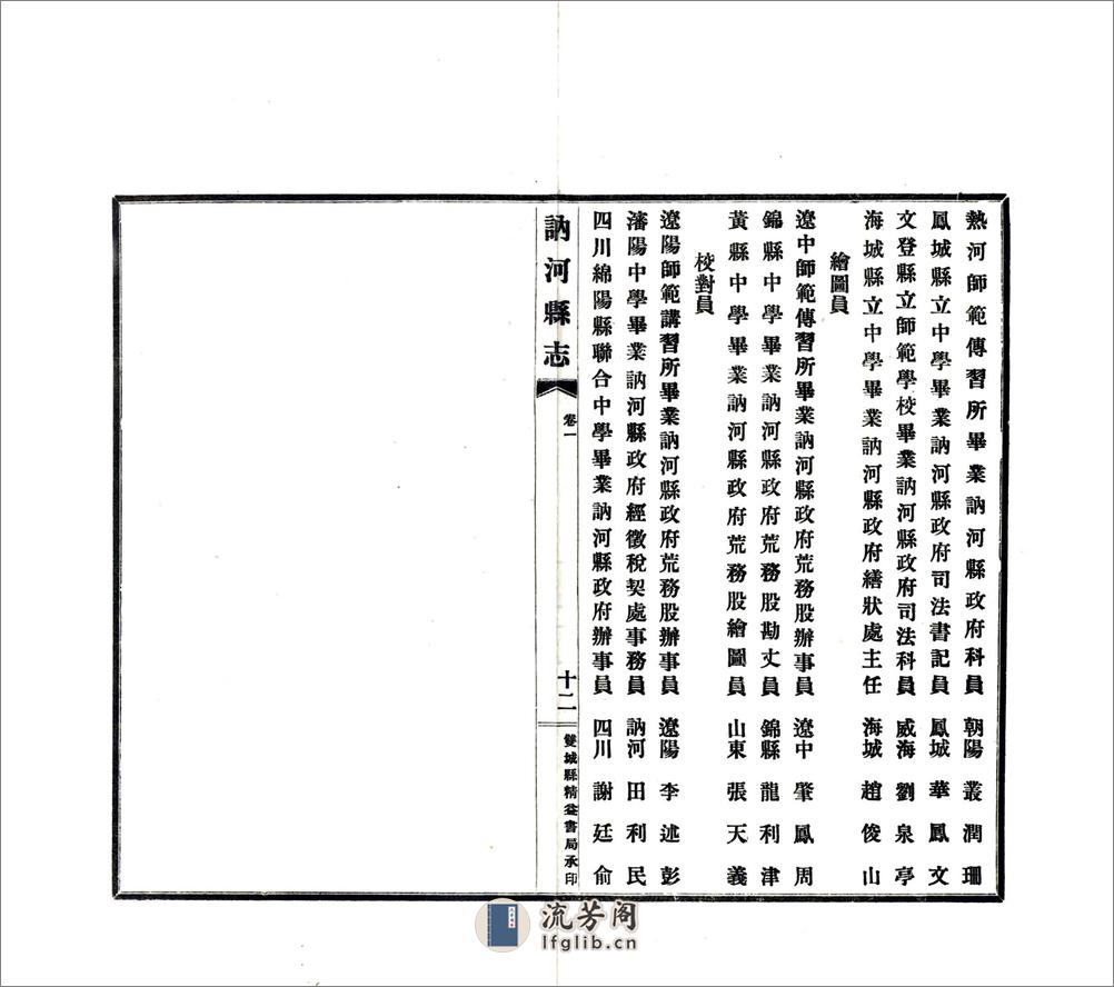 讷河县志（民国） - 第13页预览图