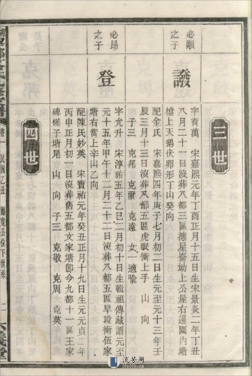湖南宁乡文氏九修家谱 - 第17页预览图