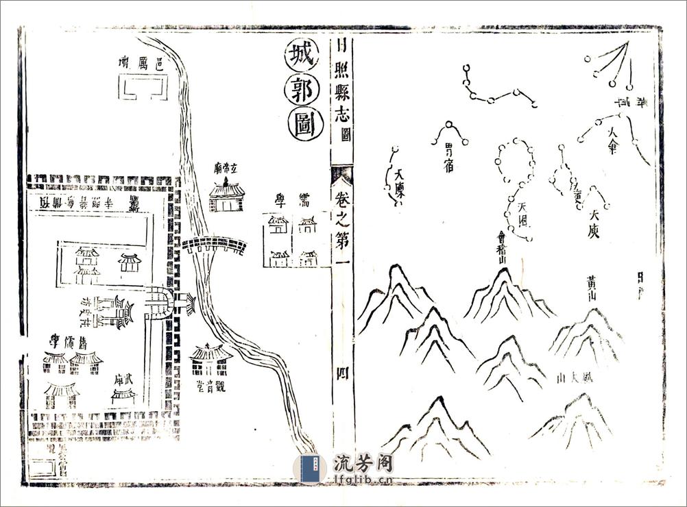 日照县志（康熙54年） - 第17页预览图