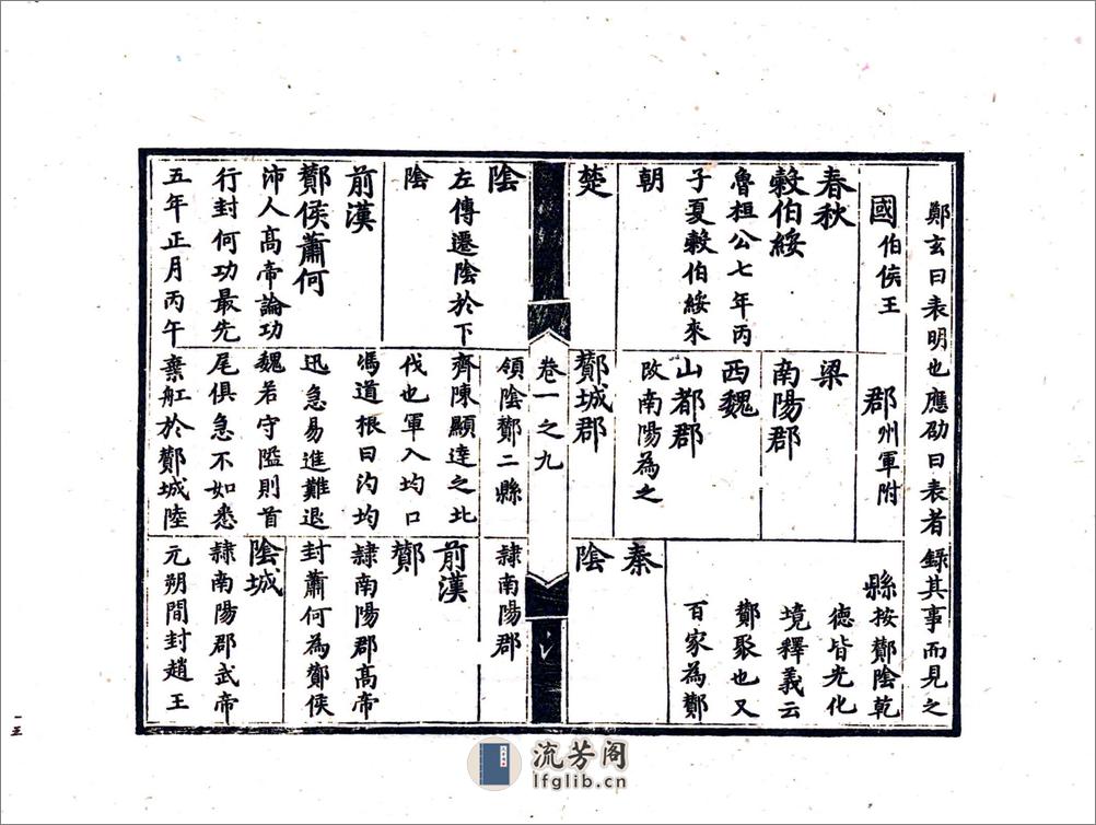 光化县志（正德） - 第17页预览图