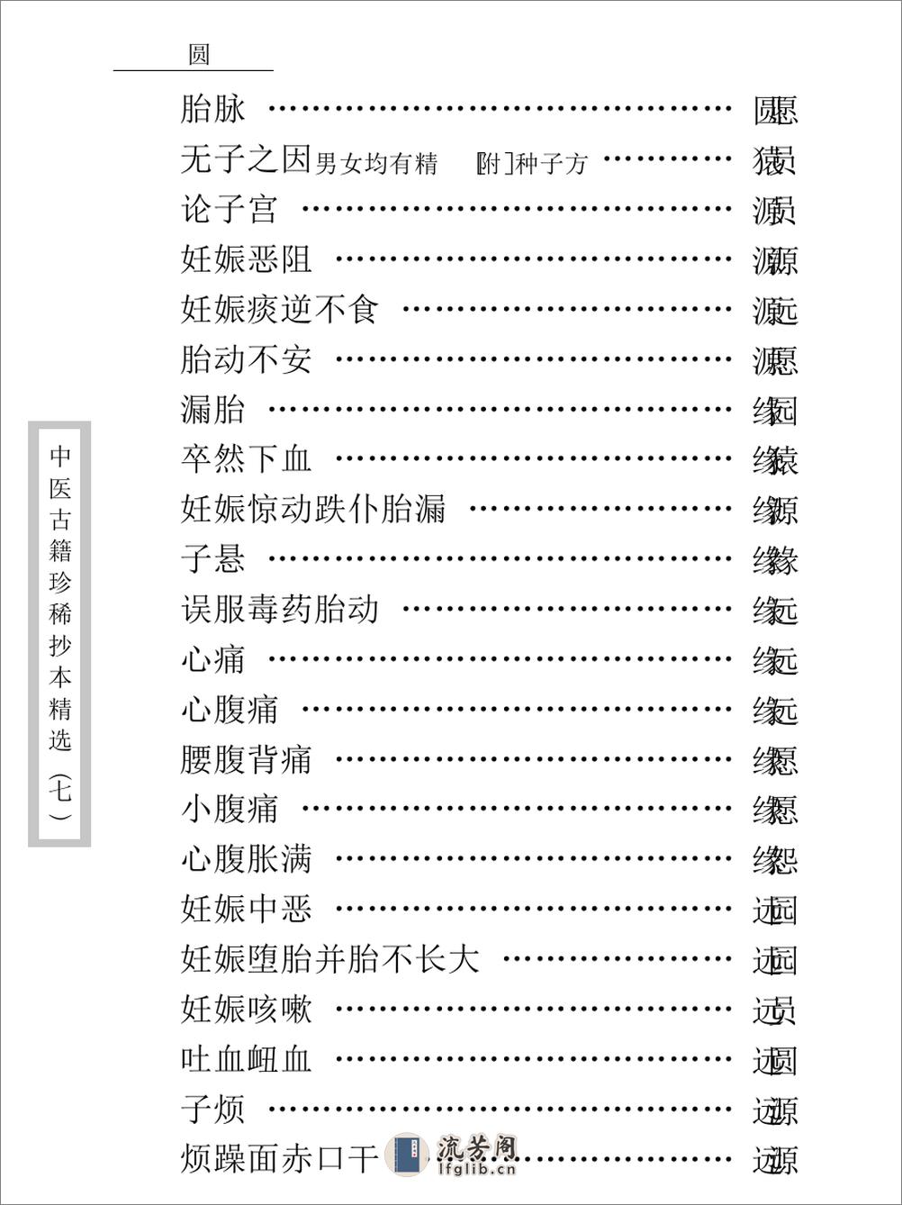 中医古籍珍稀抄本精选--孕育玄机 - 第14页预览图