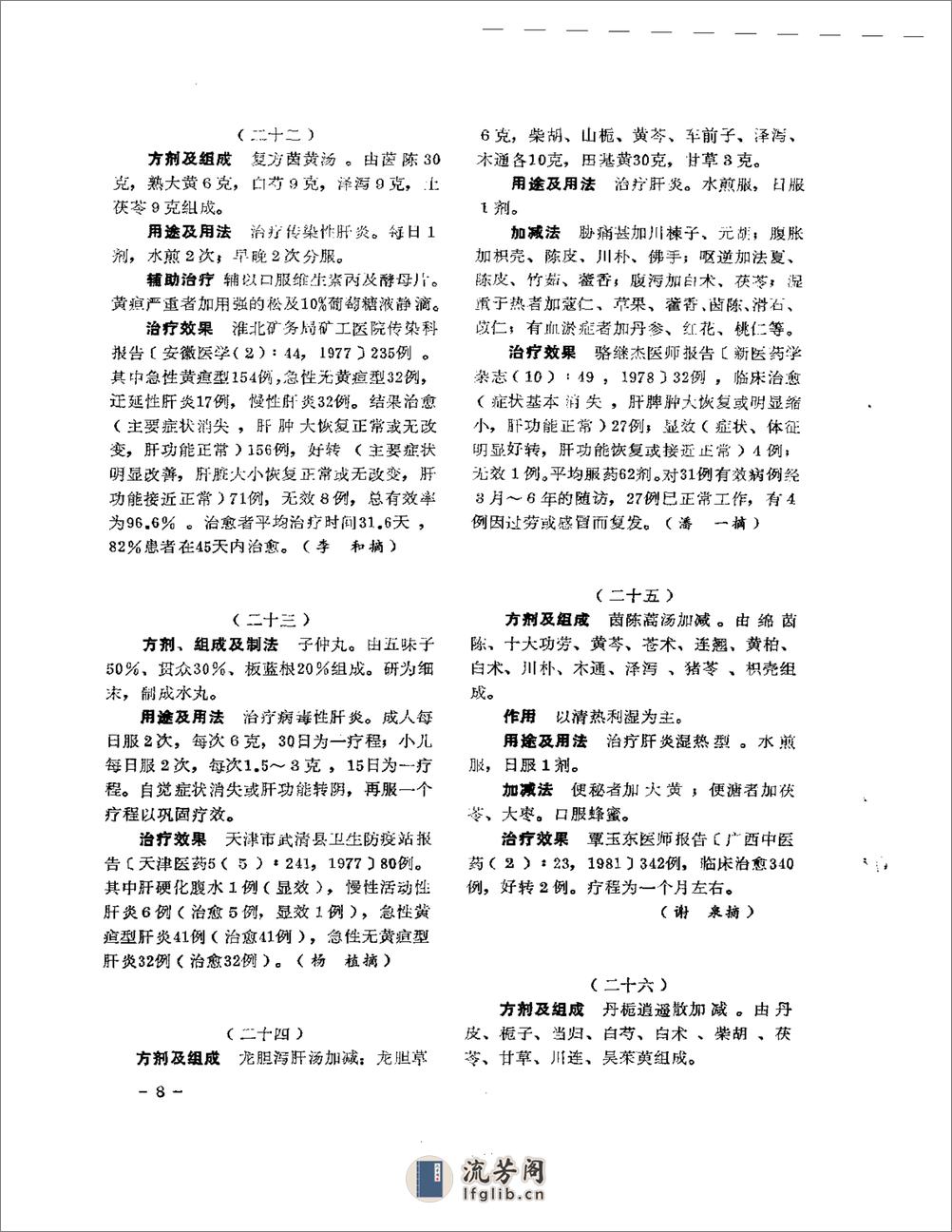 医学文摘  中医最新临床经验精华（1977-1981年） - 第12页预览图