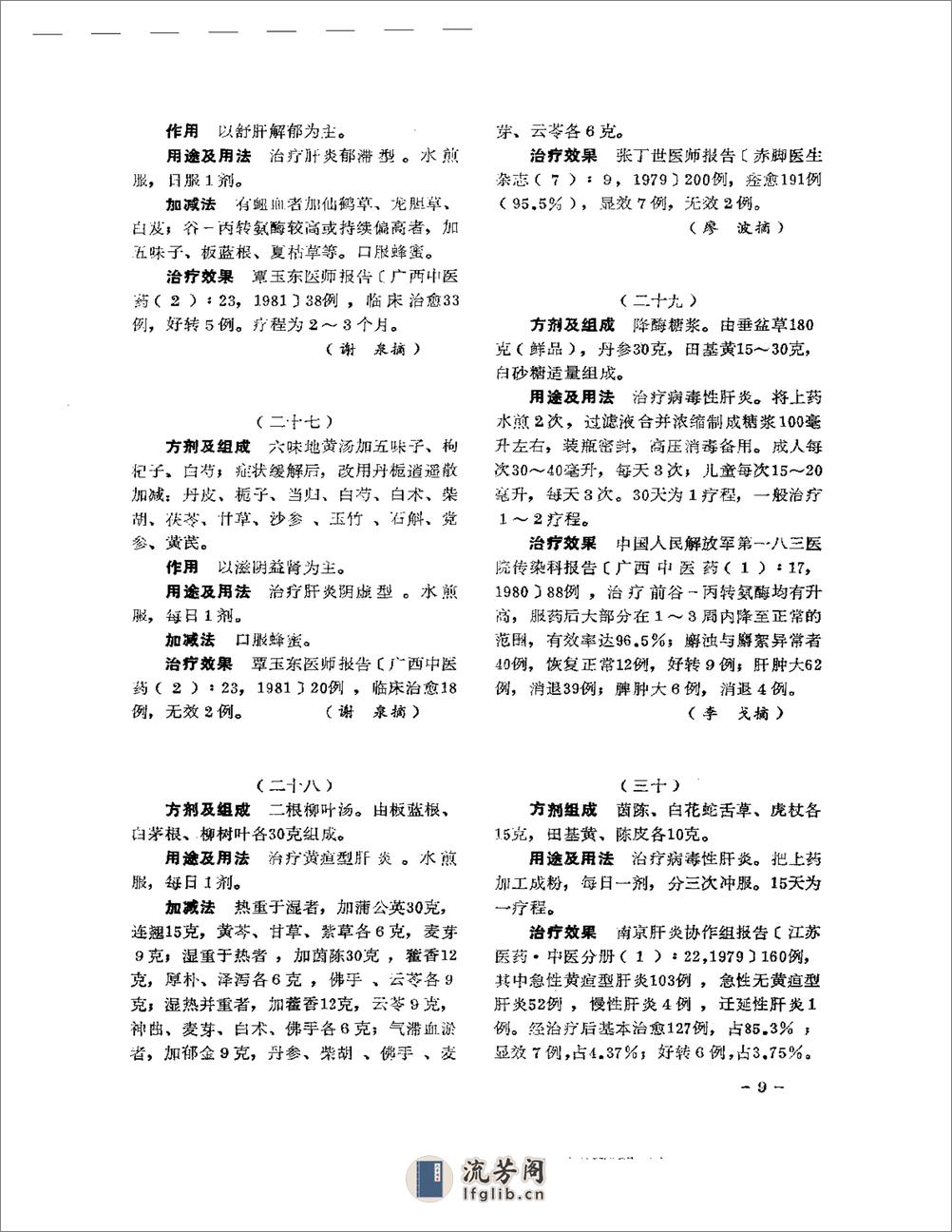 医学文摘  中医最新临床经验精华（1977-1981年） - 第13页预览图