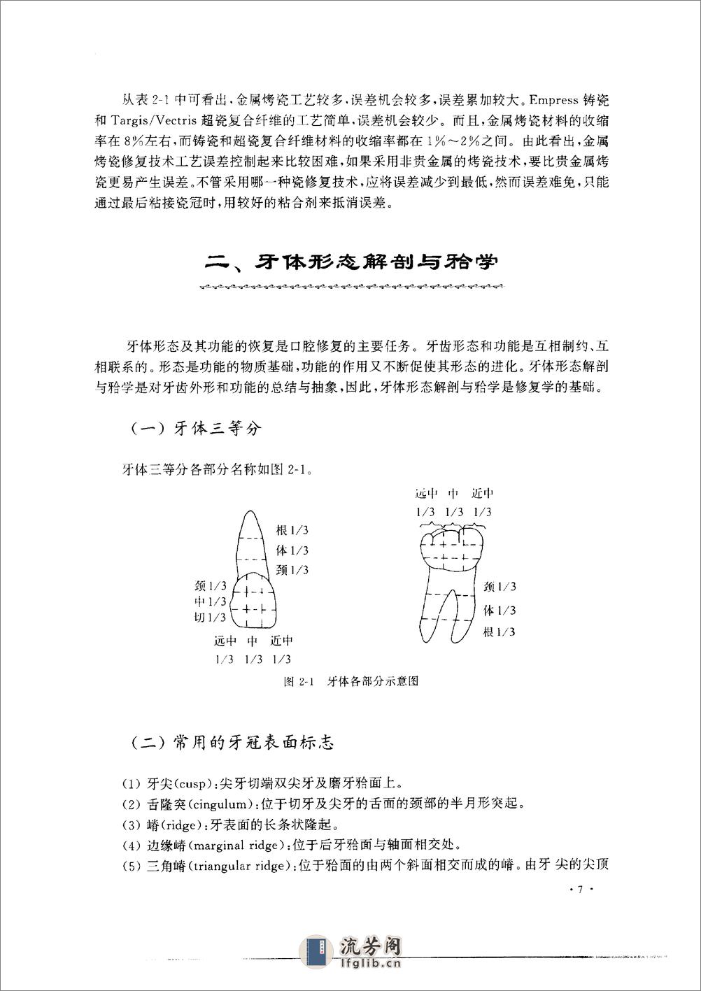 现代口腔烤瓷修复术 - 第8页预览图