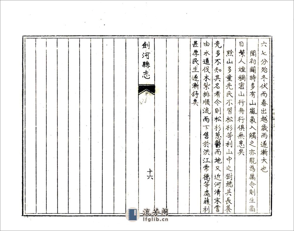 剑河县志（民国） - 第19页预览图