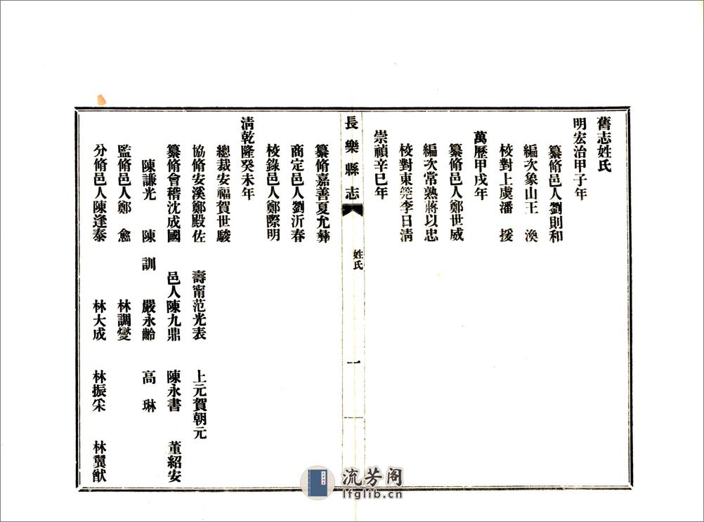 长乐县志（民国） - 第8页预览图