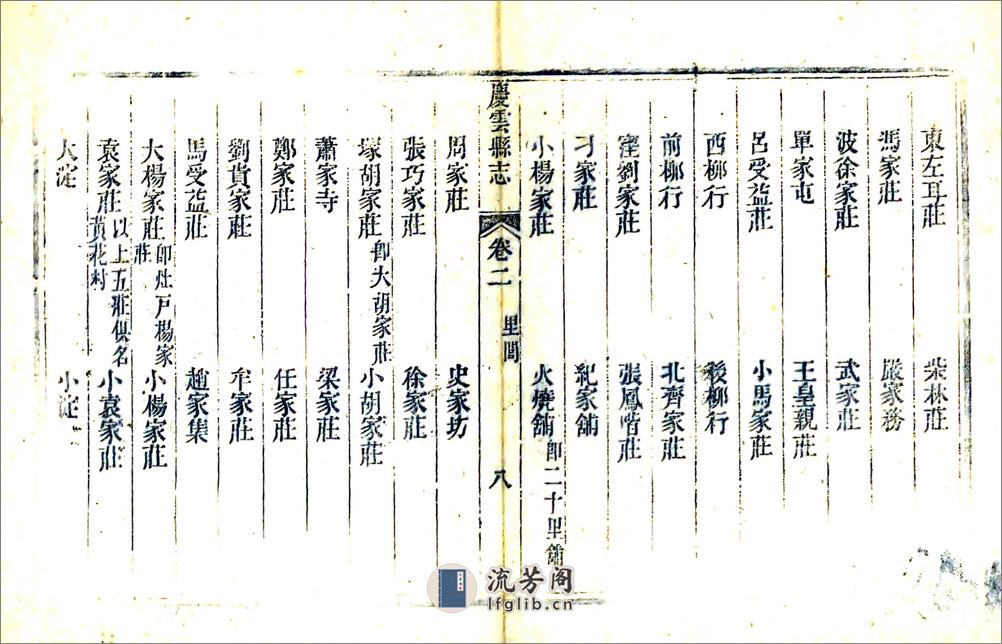 庆云县志（嘉庆） - 第13页预览图