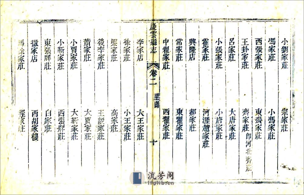 庆云县志（嘉庆） - 第15页预览图