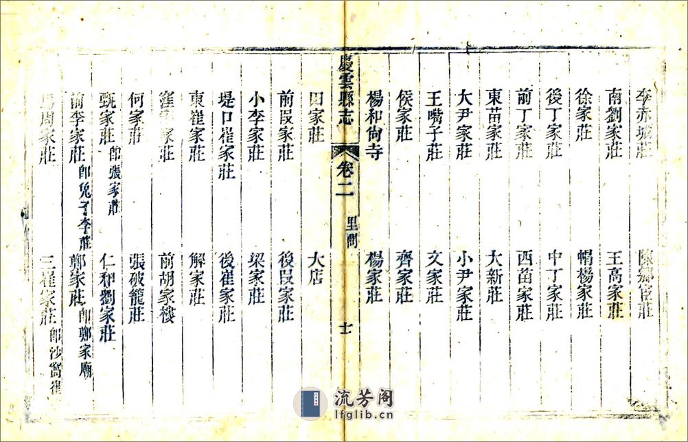 庆云县志（嘉庆） - 第16页预览图