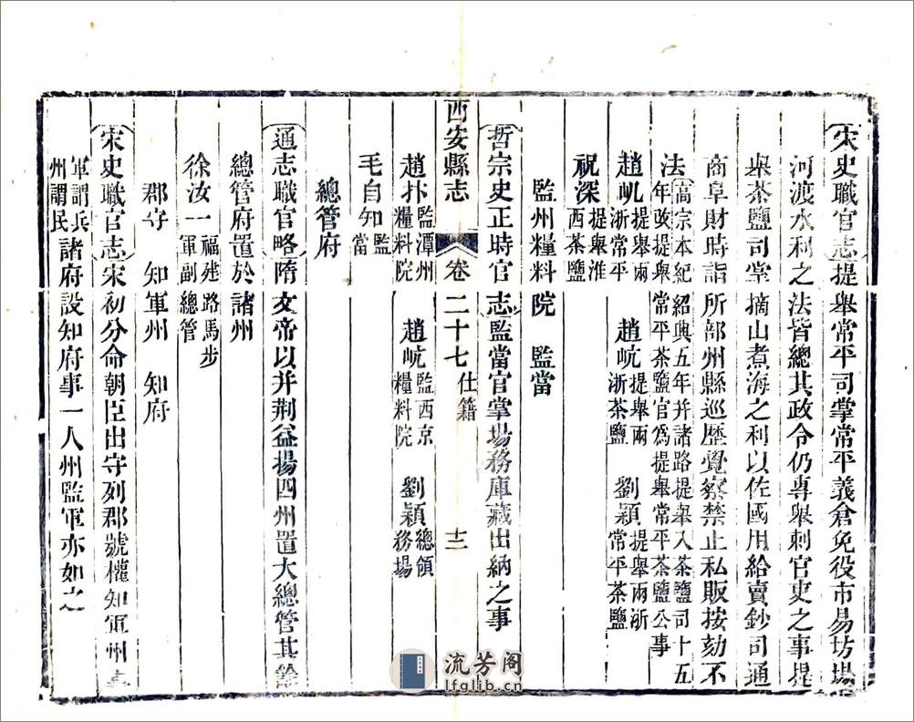 西安县志（嘉庆民国刻本）卷27-48 - 第13页预览图