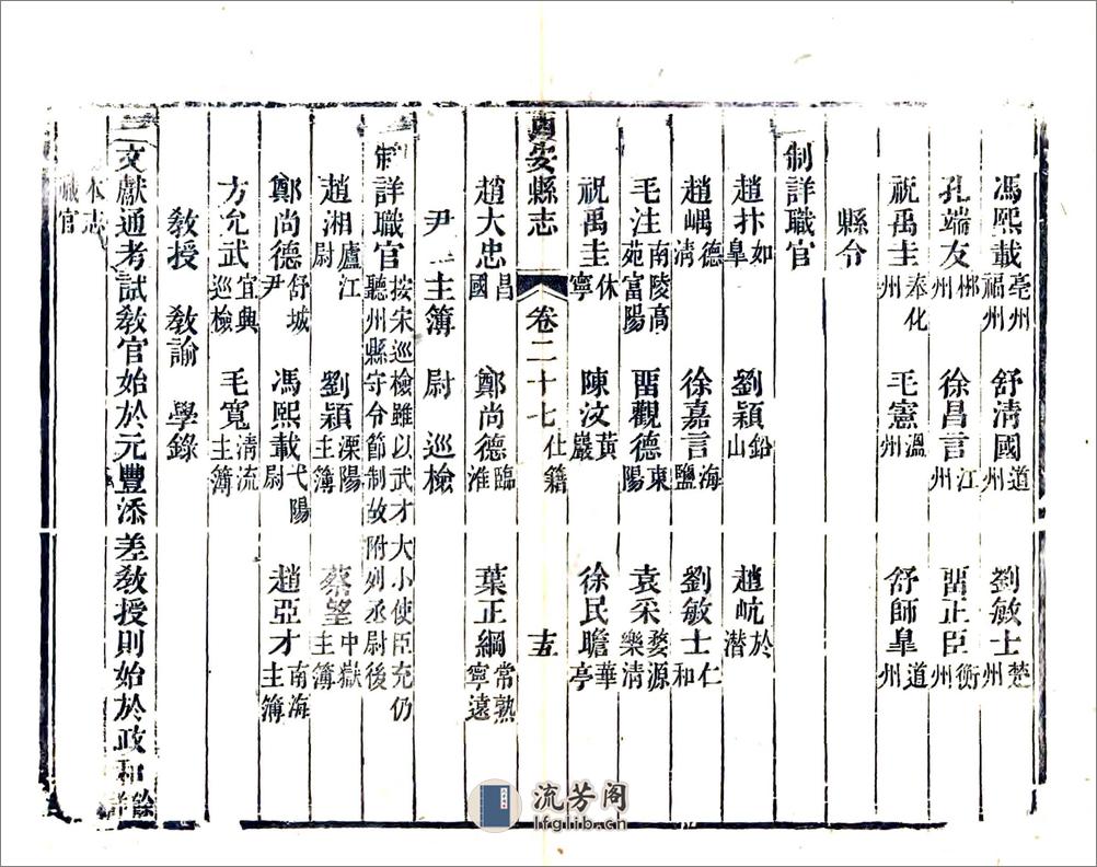 西安县志（嘉庆民国刻本）卷27-48 - 第16页预览图