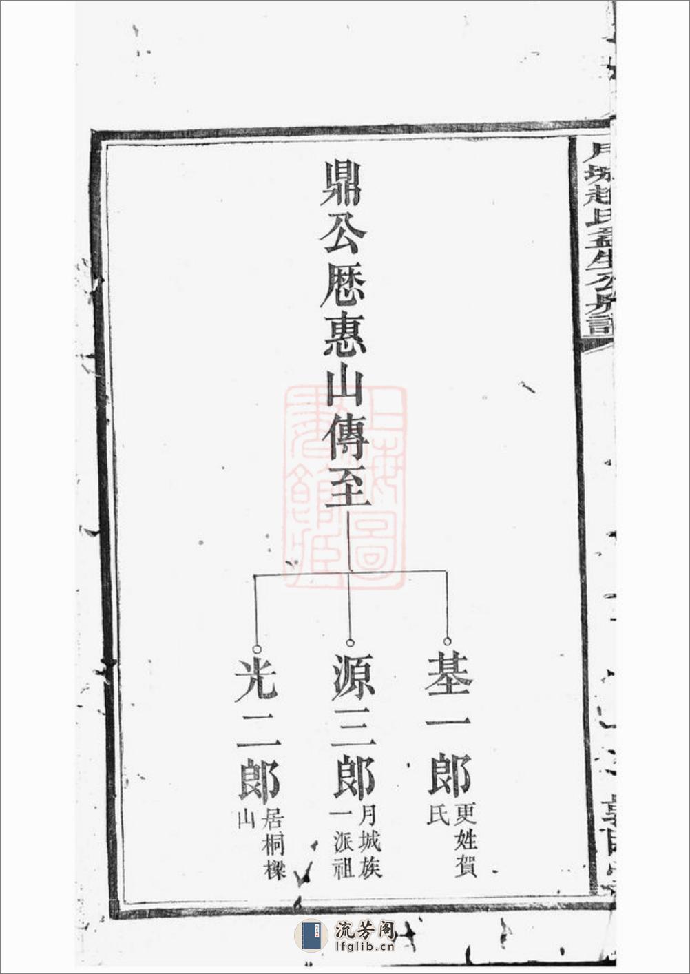 月城赵氏益生公房谱：[湘乡] - 第4页预览图