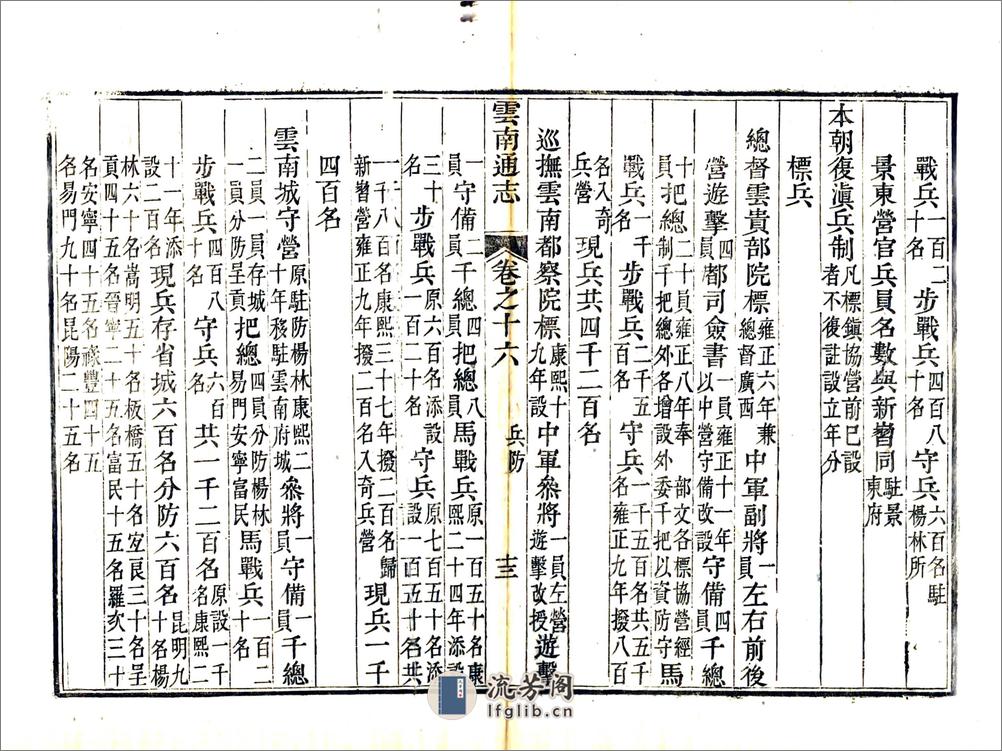 云南通志（乾隆）卷16-28 - 第13页预览图