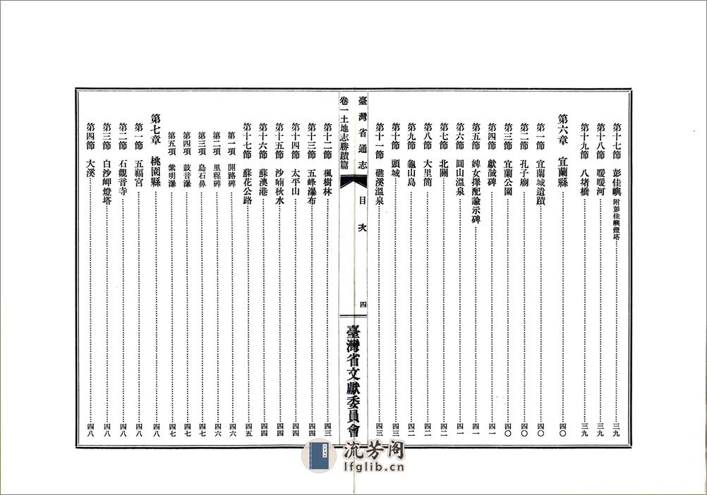 台湾省通志卷一土地志胜迹篇 - 第6页预览图