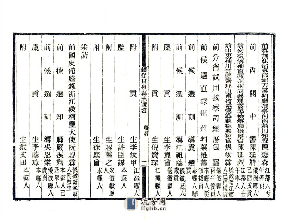 甘泉县续志（民国） - 第11页预览图