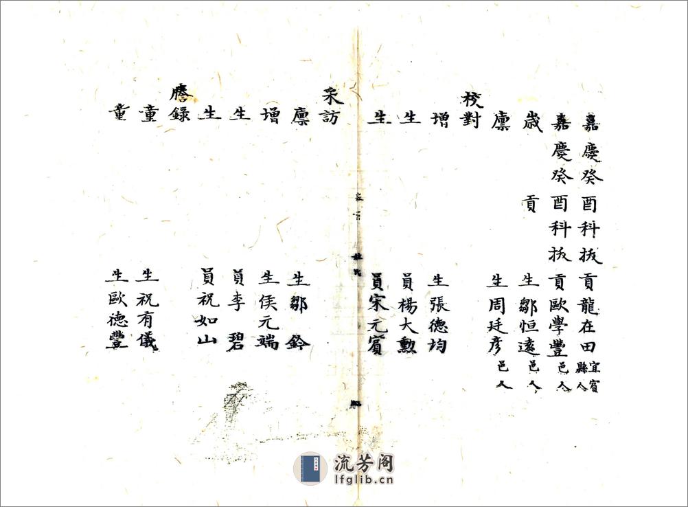 洪雅县志（嘉庆） - 第17页预览图