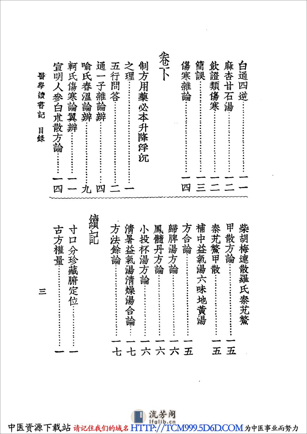 中国医学大成.44.医学读书记.读医随笔 - 第17页预览图