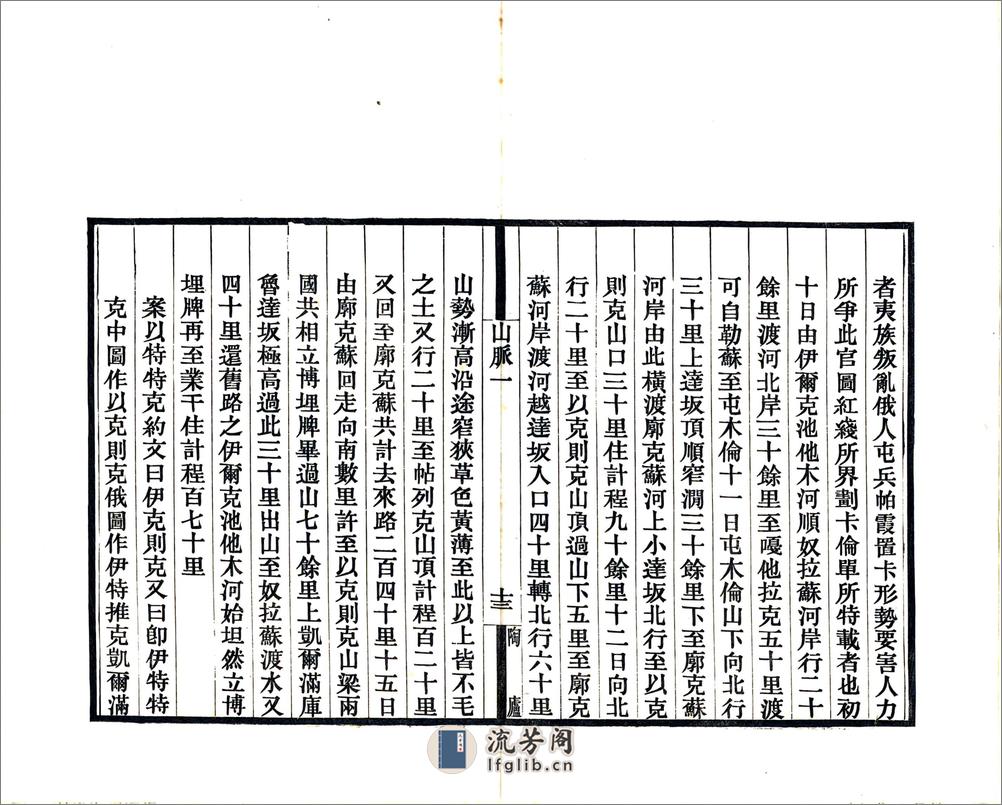 新疆山脉志（宣统） - 第16页预览图