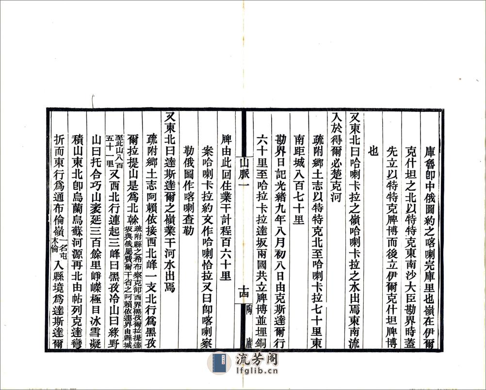 新疆山脉志（宣统） - 第17页预览图