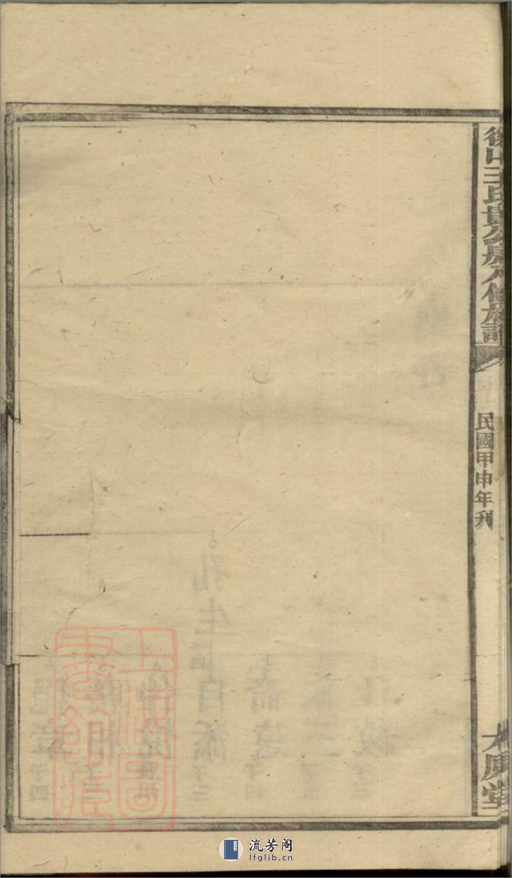 衡山王氏贵公房八修族谱：十二卷：[湖南衡山] - 第16页预览图