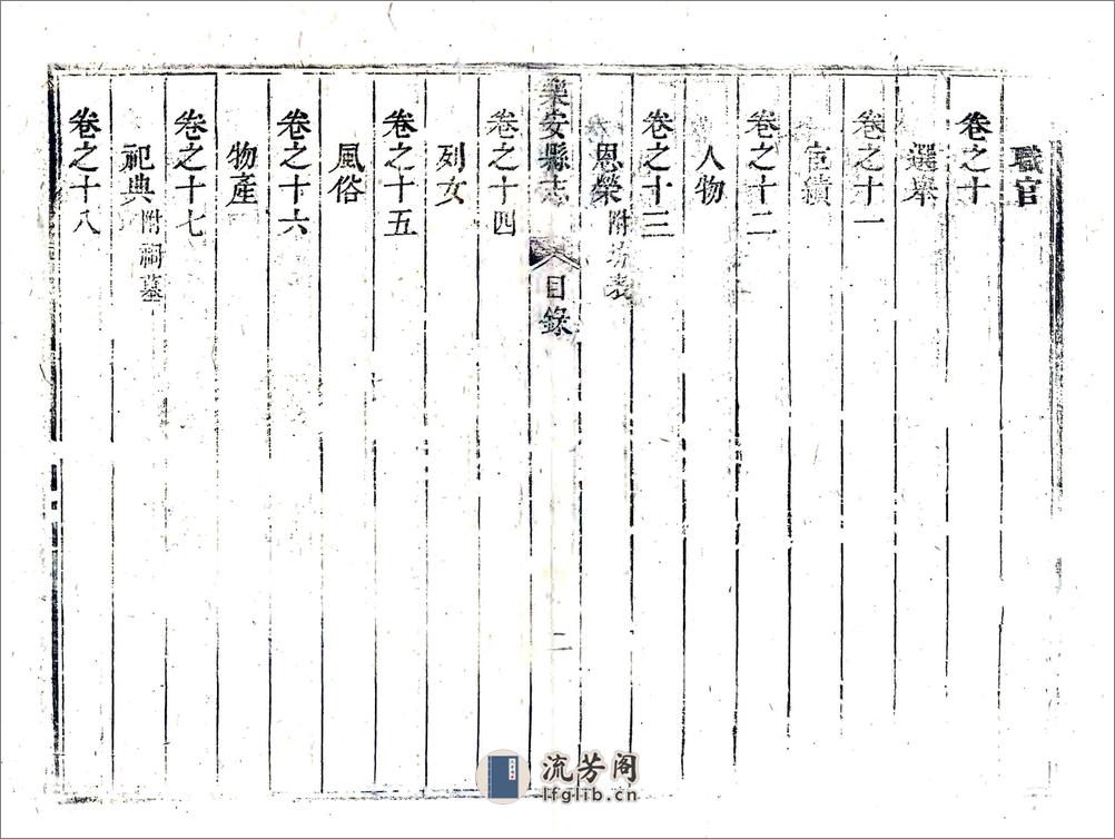 乐安县志（雍正） - 第19页预览图