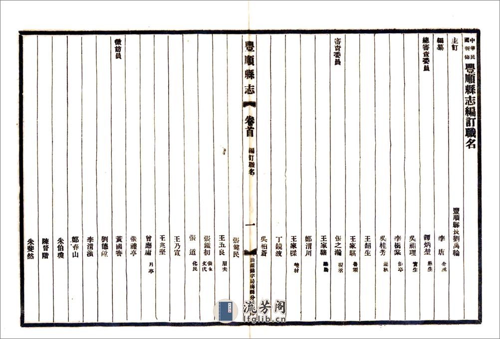 民国新修丰顺县志 - 第7页预览图