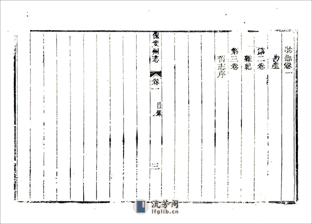 保安州志（道光） - 第14页预览图