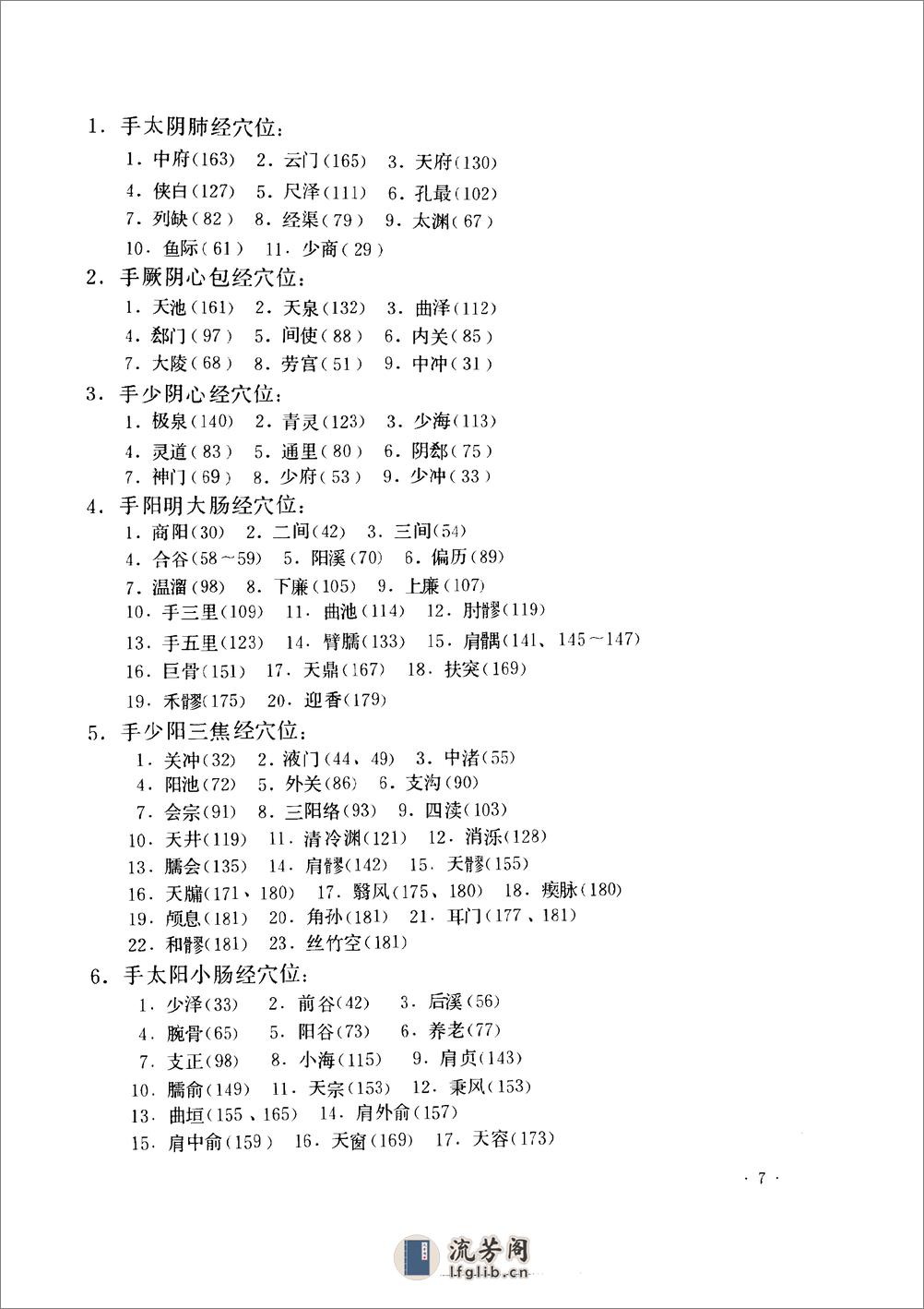 经穴断面解剖图解（上肢部分） - 第15页预览图