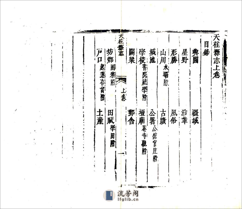 天柱县志（康熙） - 第12页预览图