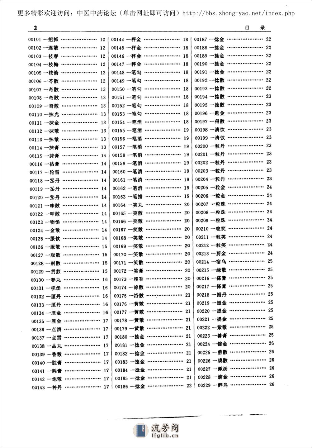 中医方剂大辞典 第1册 - 第12页预览图