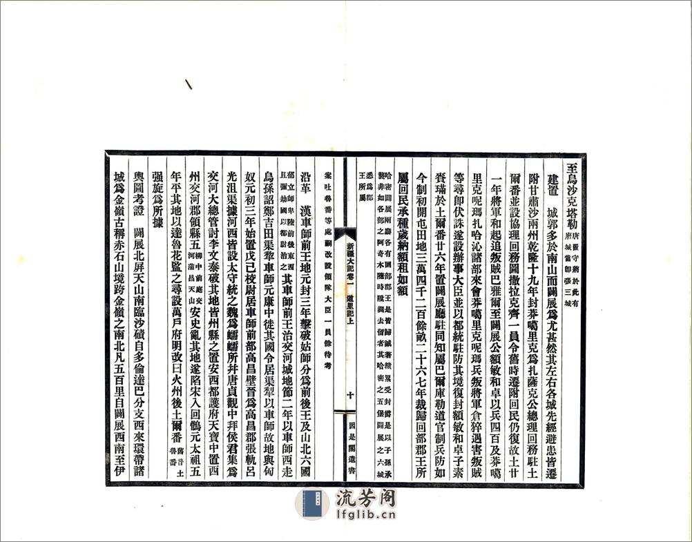 新疆大记（光绪民国铅印本） - 第20页预览图