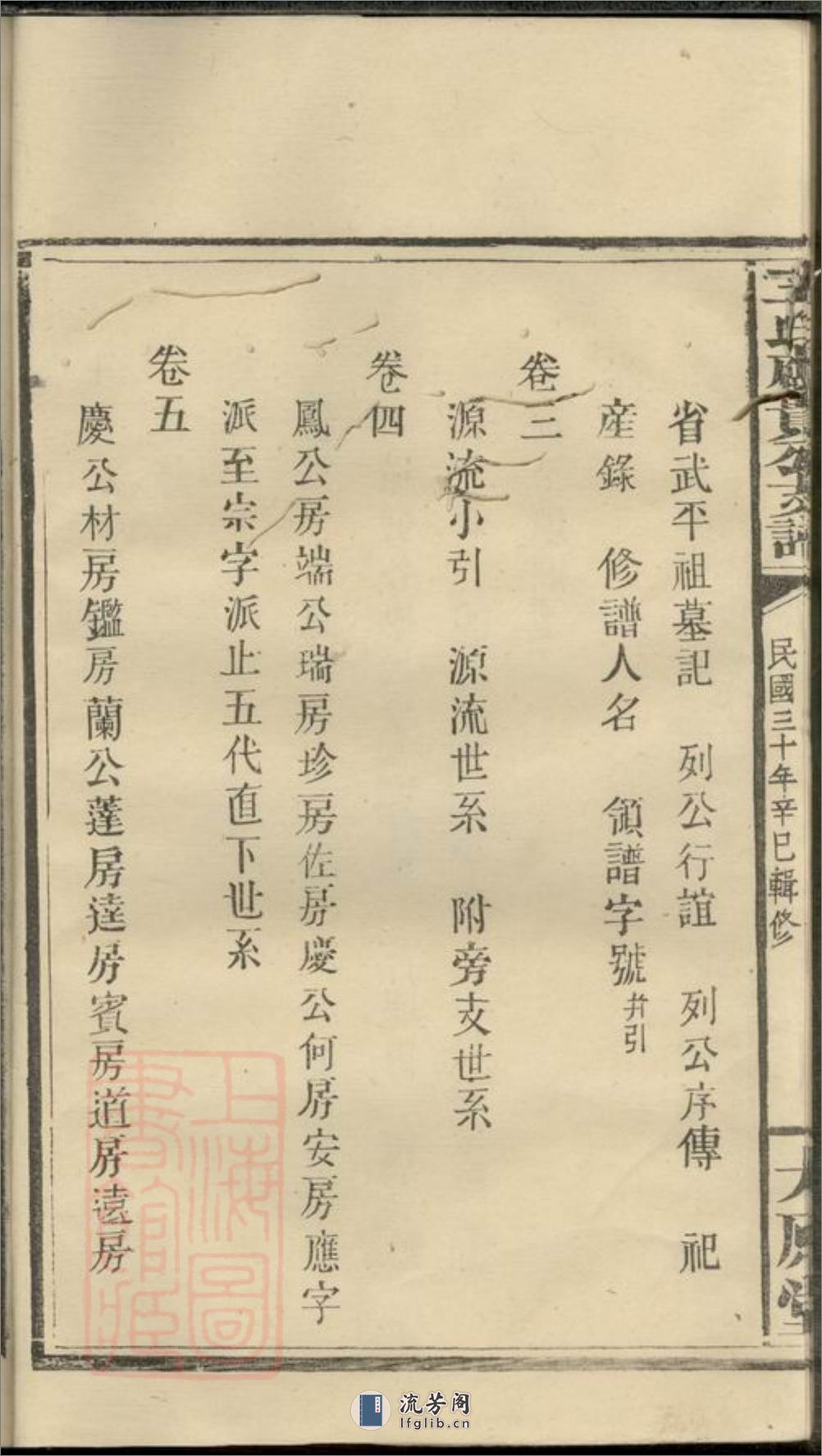 王氏应贵公支谱：十卷：[湖南浏阳] - 第15页预览图