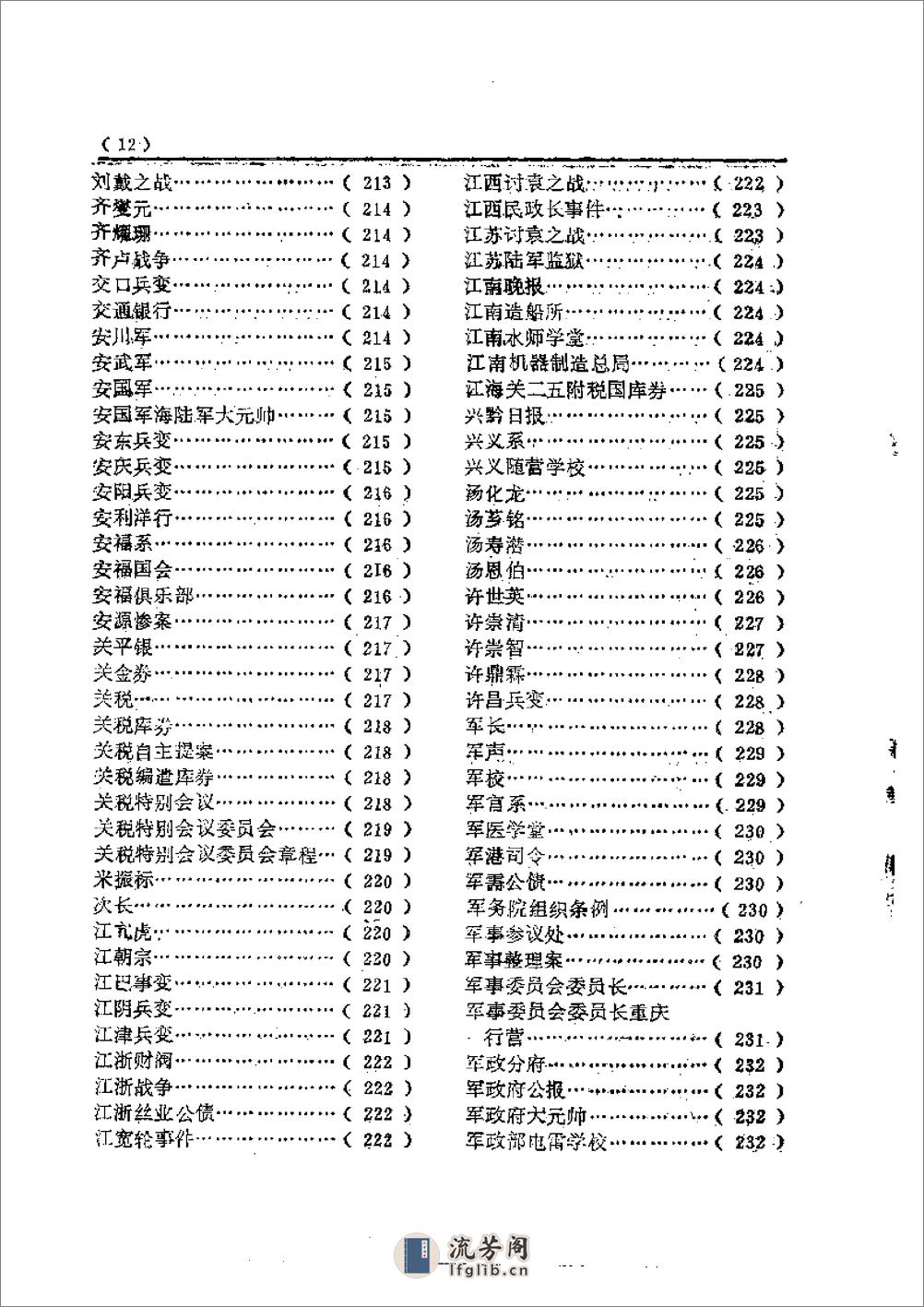 中国近代军阀史词典 - 第20页预览图
